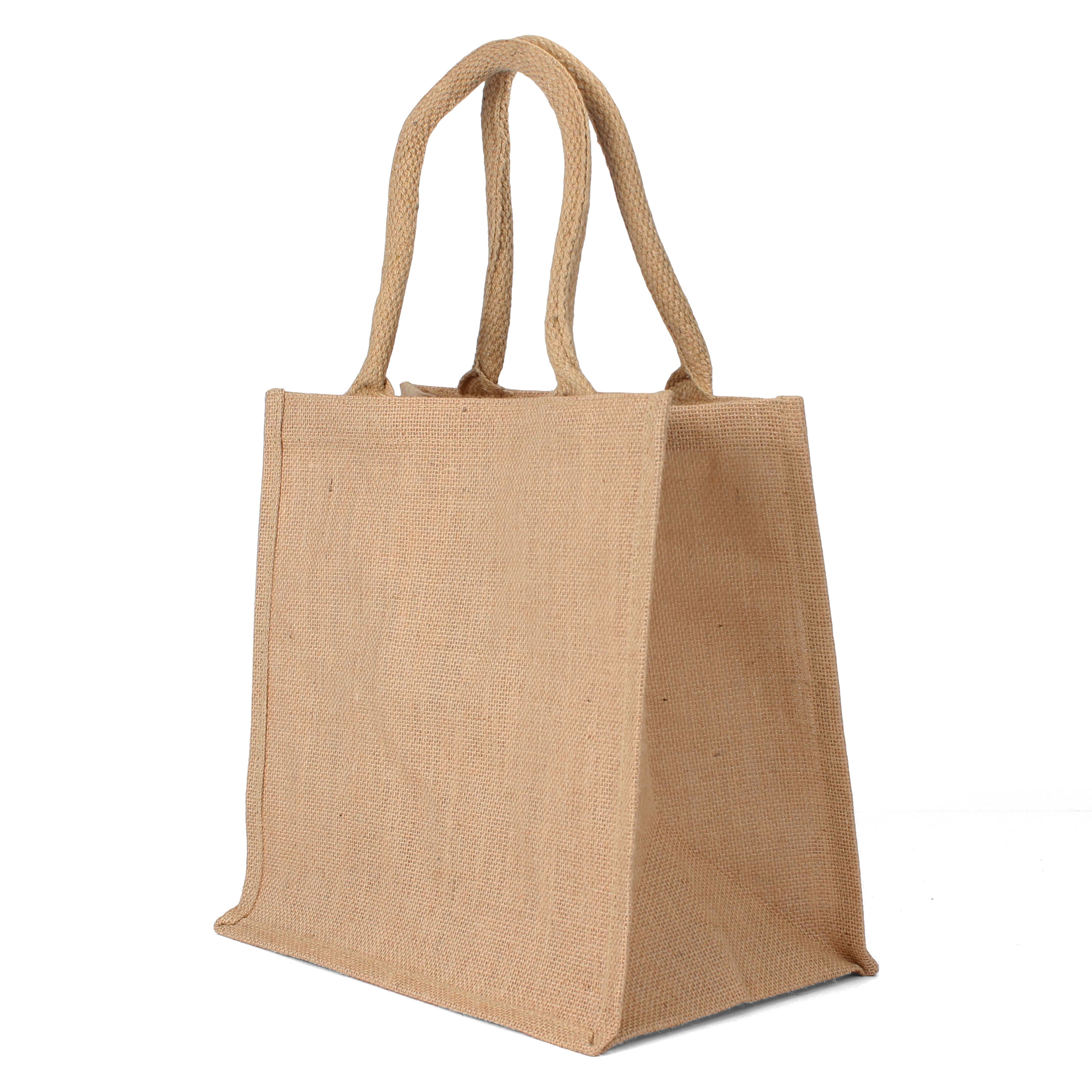 Medium Burlap Tote Bag Milltown Merchants