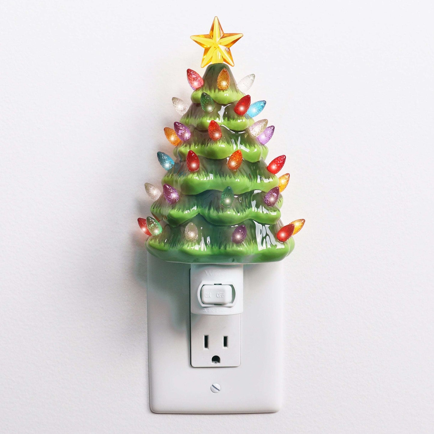 Christmas Tree Night Light - Green