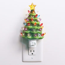 Load image into Gallery viewer, Christmas Tree Night Light - Green
