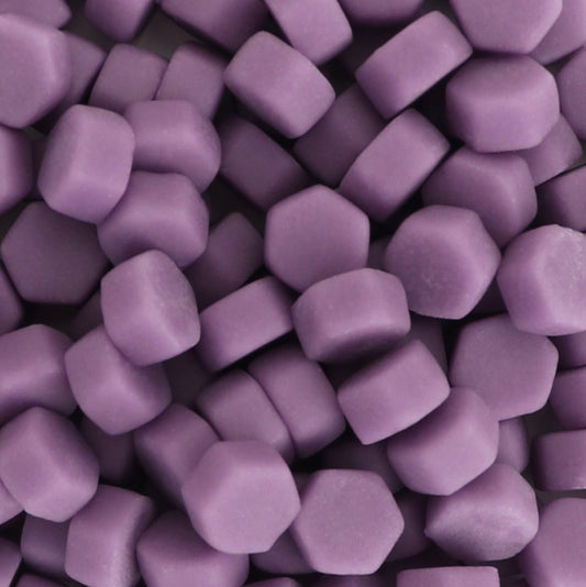 Dark Orchid Matte Hexagon Mosaic Tile