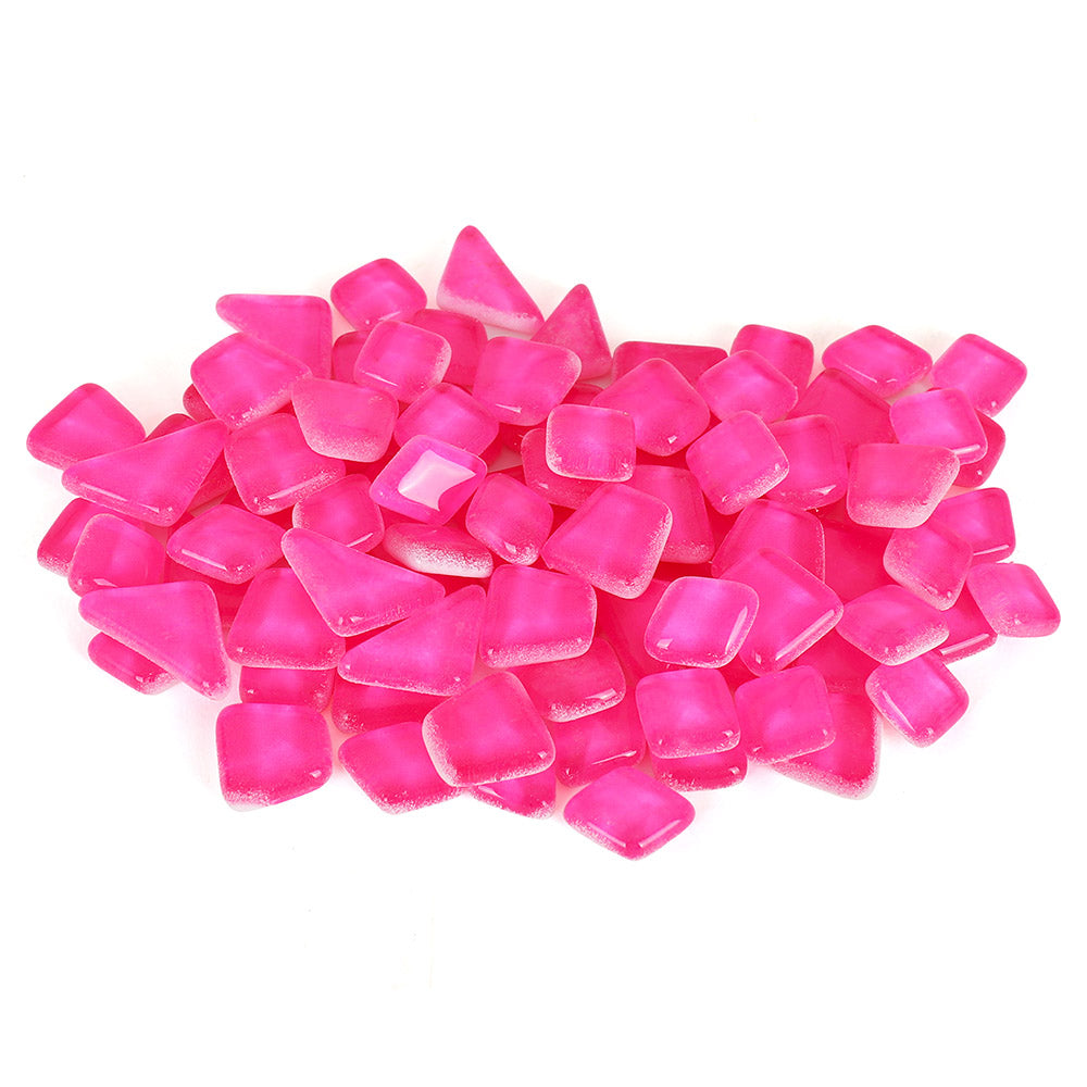 Glow in the Dark Mosaic Tiles - Pink