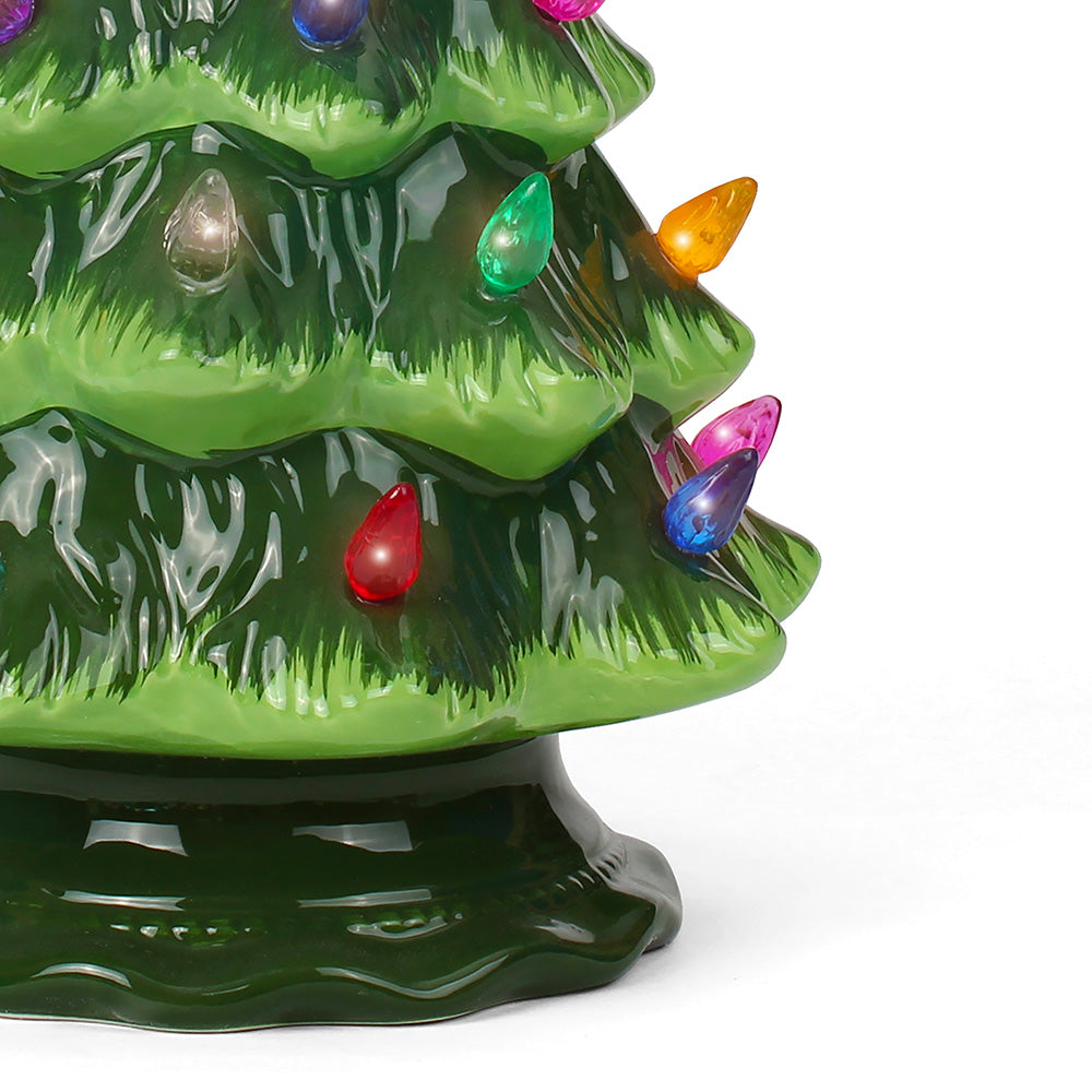 Green Ceramic Christmas Tree - Medium