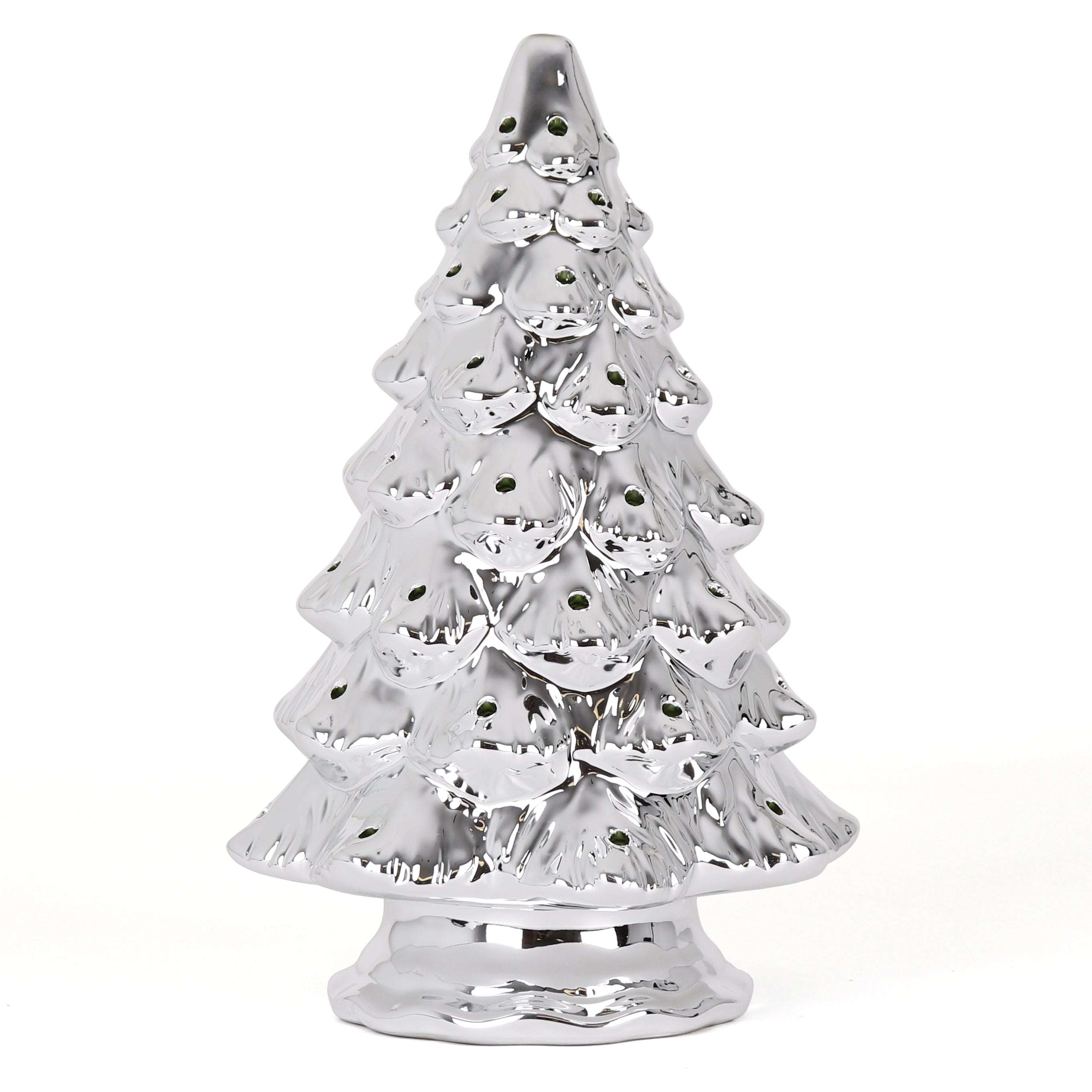 Blank Ceramic Christmas Tree - Pearl White - Large – Milltown Merchants