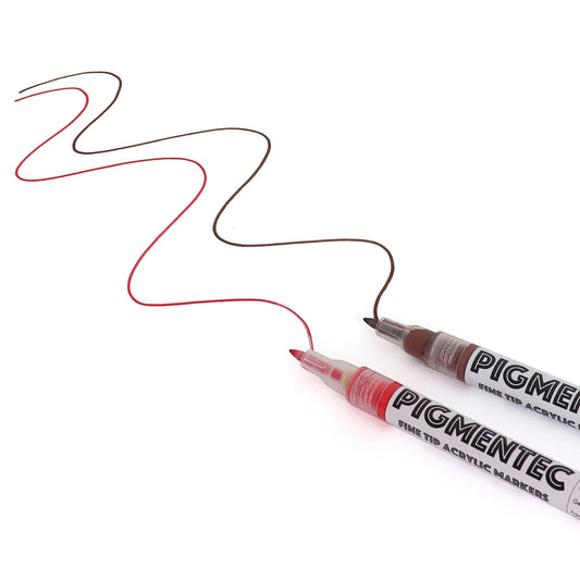 Acrylic Markers - Fine Tip
