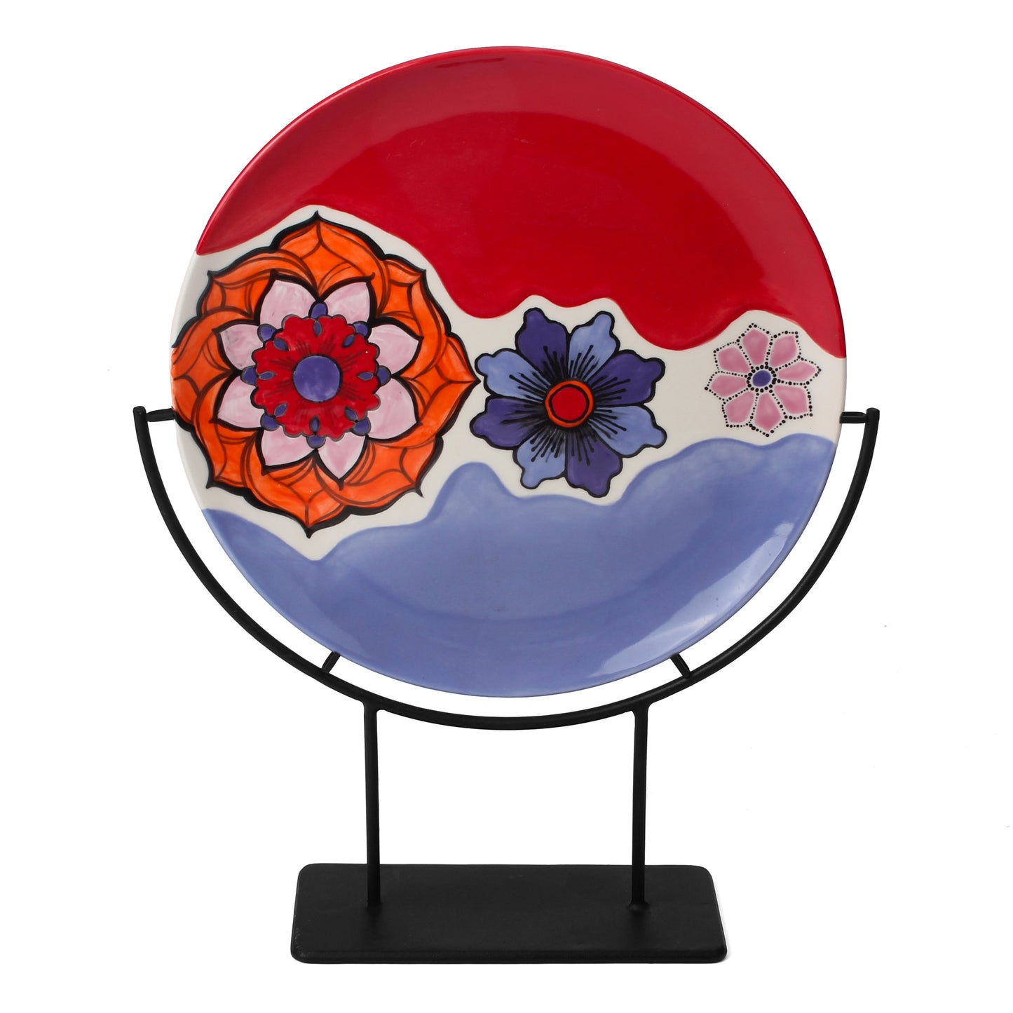 Premium Round Metal Display Stand 15"