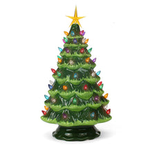 Load image into Gallery viewer, Green Ceramic Christmas Tree - Large
