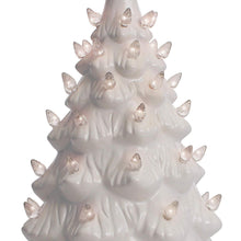 Load image into Gallery viewer, White Ceramic Christmas Tree - Large
