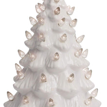 Load image into Gallery viewer, White Ceramic Christmas Tree - Medium
