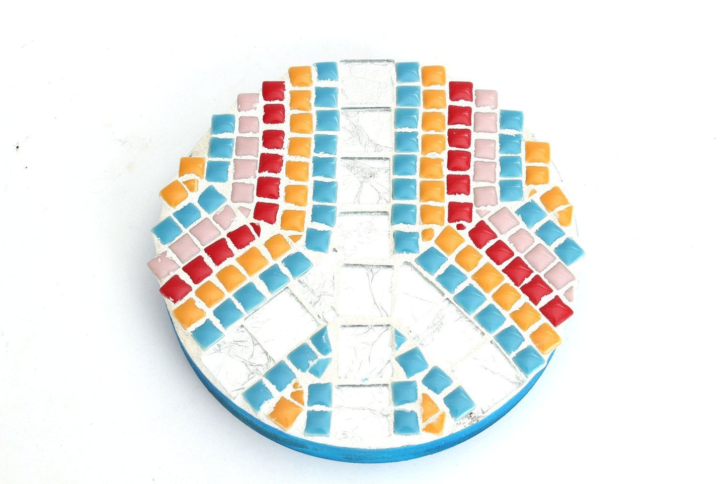 Baby Pink Ceramic Mini Tile - 4/10 Inch