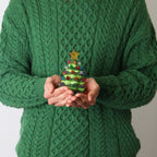 Green Ceramic Christmas Tree Night Light