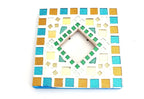 Forest Green Glitter Tile 10 mm
