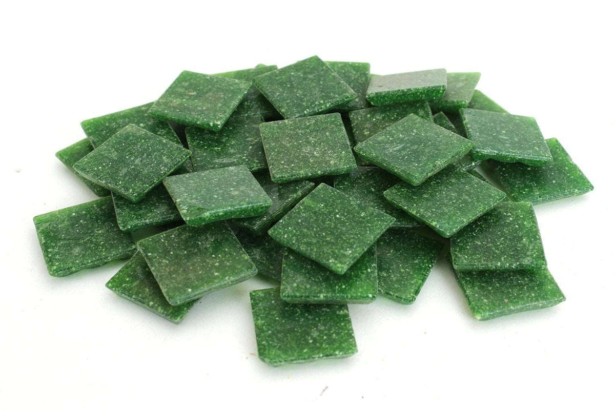 Dark Green Mosaic Tile - 3/4 Inch