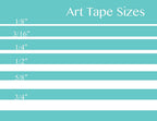 3/16 Inch Art Tape - Professional Masking Tape