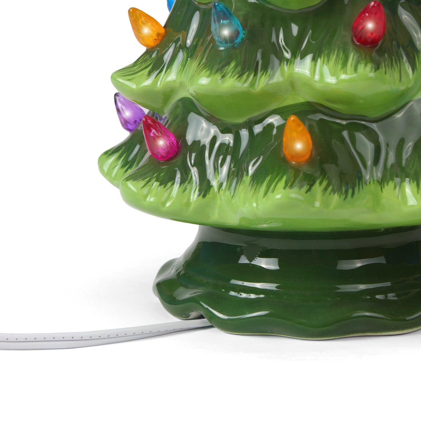 Green Ceramic Christmas Tree - Small