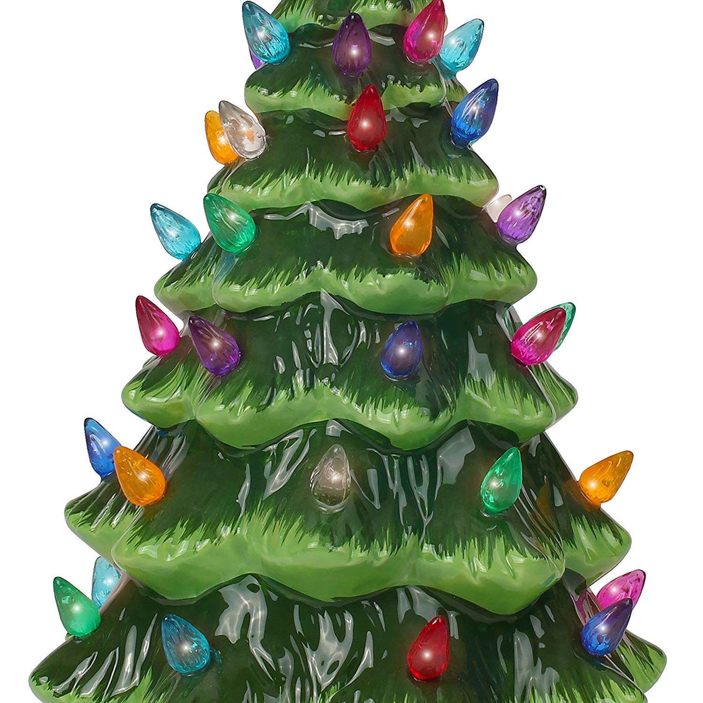 Green Ceramic Christmas Tree - Medium