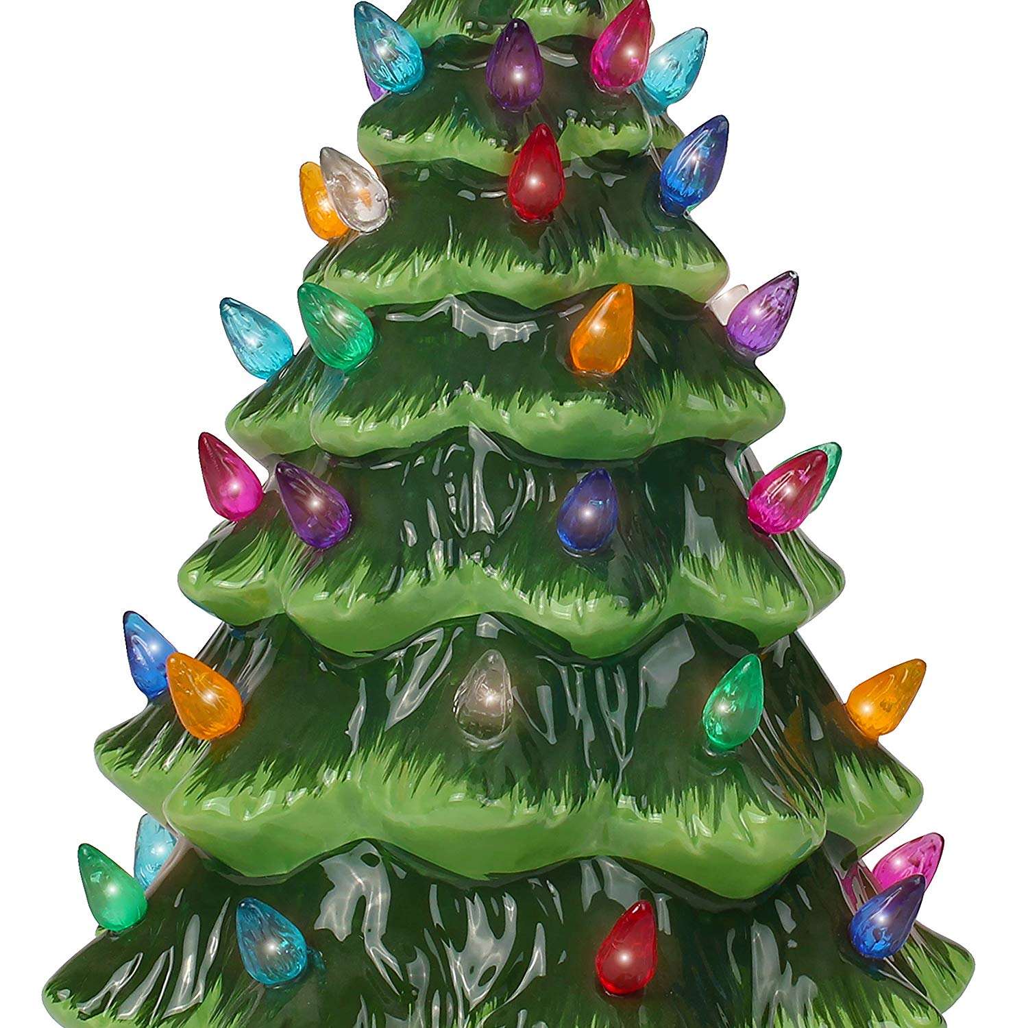 Green Ceramic Christmas Tree - Medium