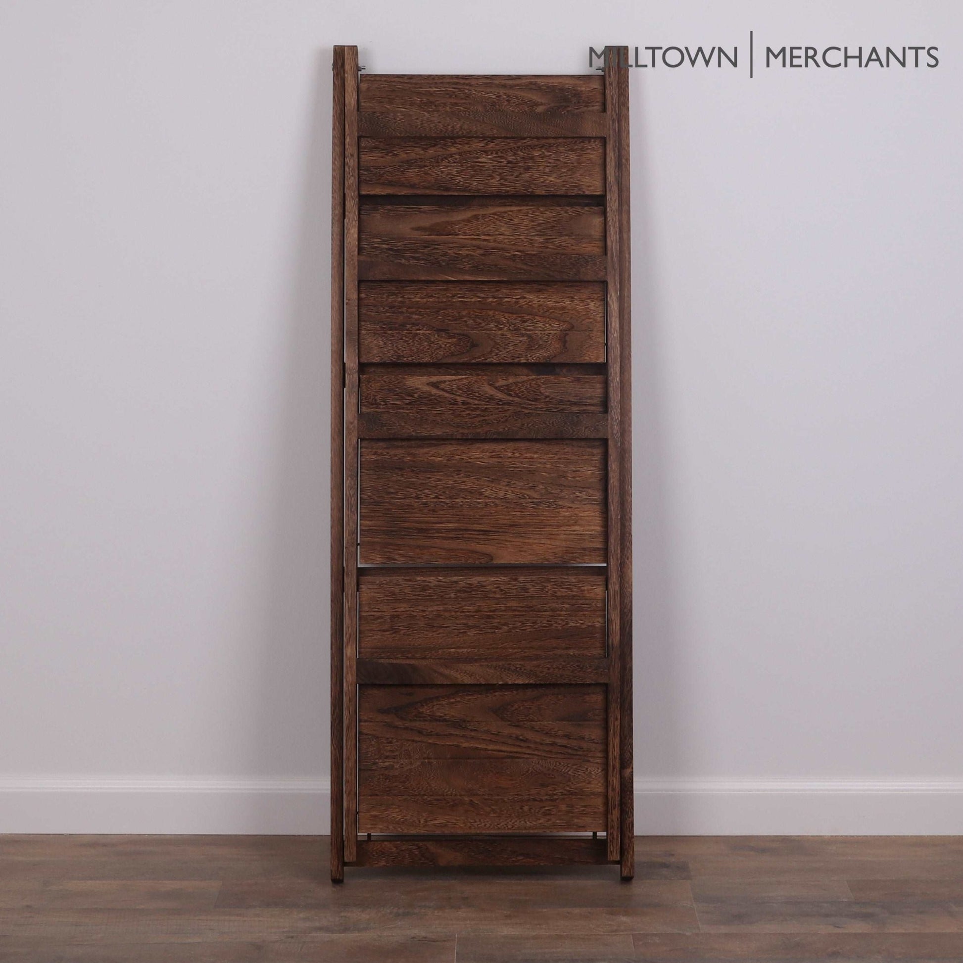 Milltown Merchants Ladder Bookshelf - Brown