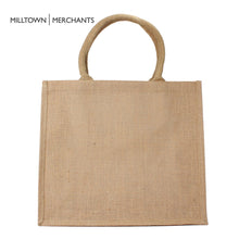 Load image into Gallery viewer, Large Burlap Tote Bag - 12-Pack

