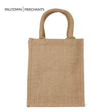 Load image into Gallery viewer, Small Burlap Tote Bag
