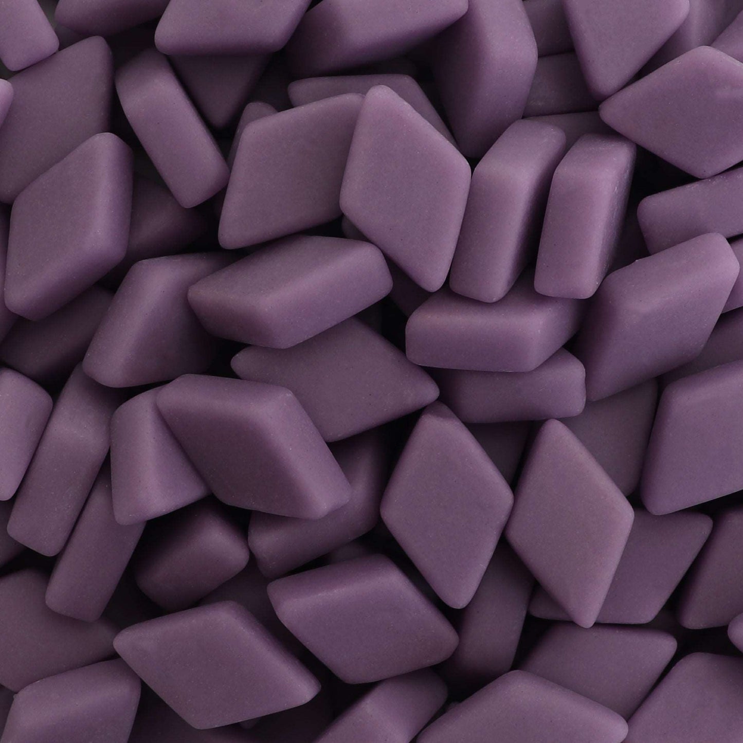 Diamond Mosaic Tile Pieces - Dark Orchid - Matte