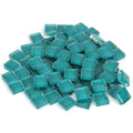 Mermaid Blue Crystal Mosaic Tile - 4/10 Inch