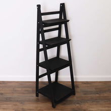 Load image into Gallery viewer, Milltown Merchants Ladder Bookshelf - Black
