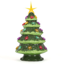 Load image into Gallery viewer, Artificial Cannabis Ceramic Christmas Tree
