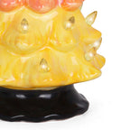 Lighted Ceramic Christmas Tree - Candy Corn - Medium