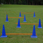 Dog Agility Hurdle Cone Set
