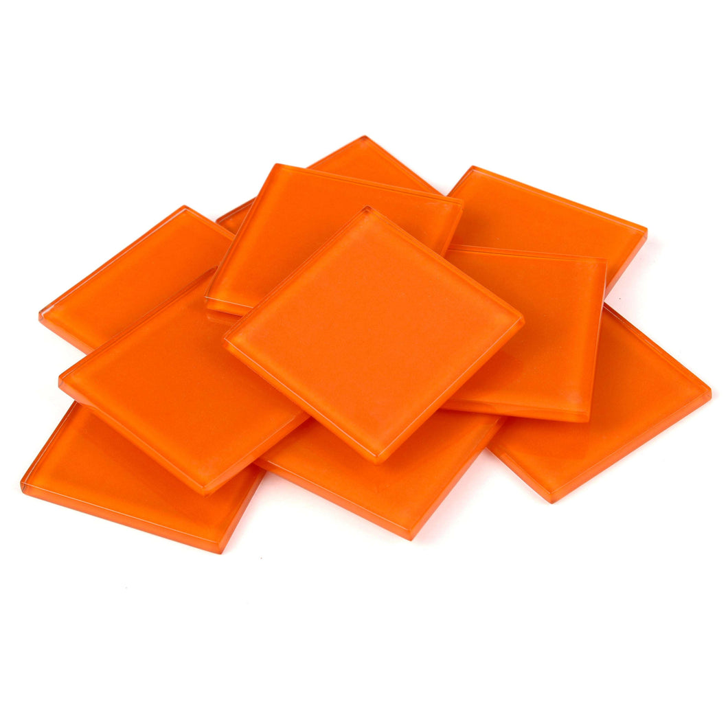Orange Crystal Tile 48mm
