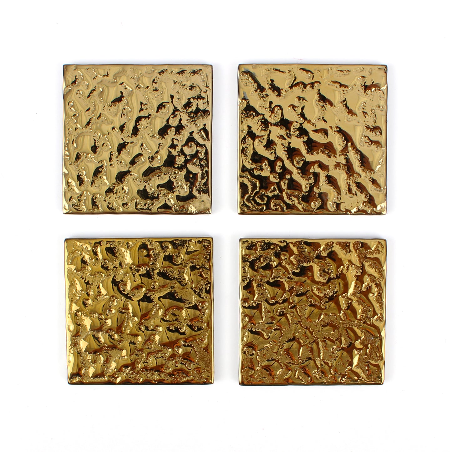 Gold Bubble Tile 48mm