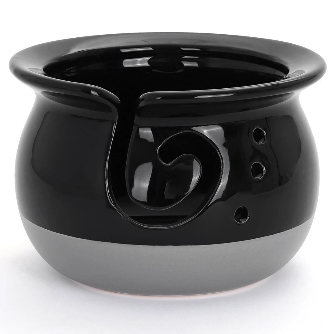 Artisan Yarn Bowl - Black