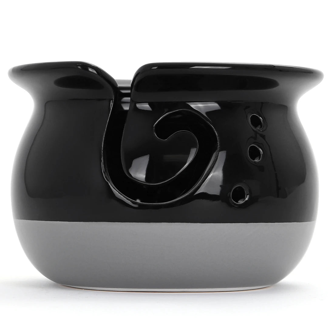 Artisan Yarn Bowl - Black