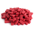 Mosaic Tile Pieces 0.8" - Raspberry - Matte