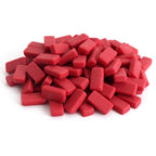 Mosaic Tile Pieces 0.8" - Raspberry - Matte