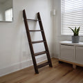 Brown Wooden Blanket Ladder