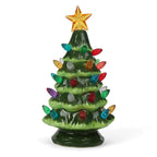6.75" Green Ceramic Christmas Tree