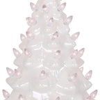 11.5" Pearl White Ceramic Christmas Tree