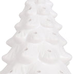 11.5" White Blank Ceramic Christmas Tree