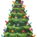 15.5" Green Ceramic Christmas Tree