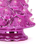 15.5" Pink Pearl Ceramic Christmas Tree