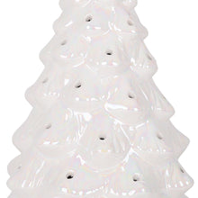 Load image into Gallery viewer, Blank Ceramic Christmas Tree - Pearl White - Large
