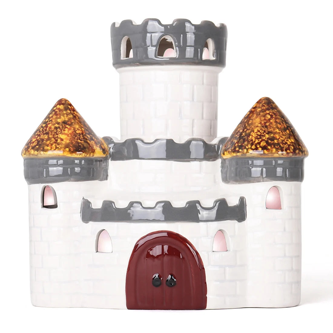 Lighted Ceramic Castle