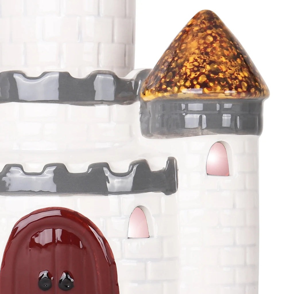Lighted Ceramic Christmas Castle