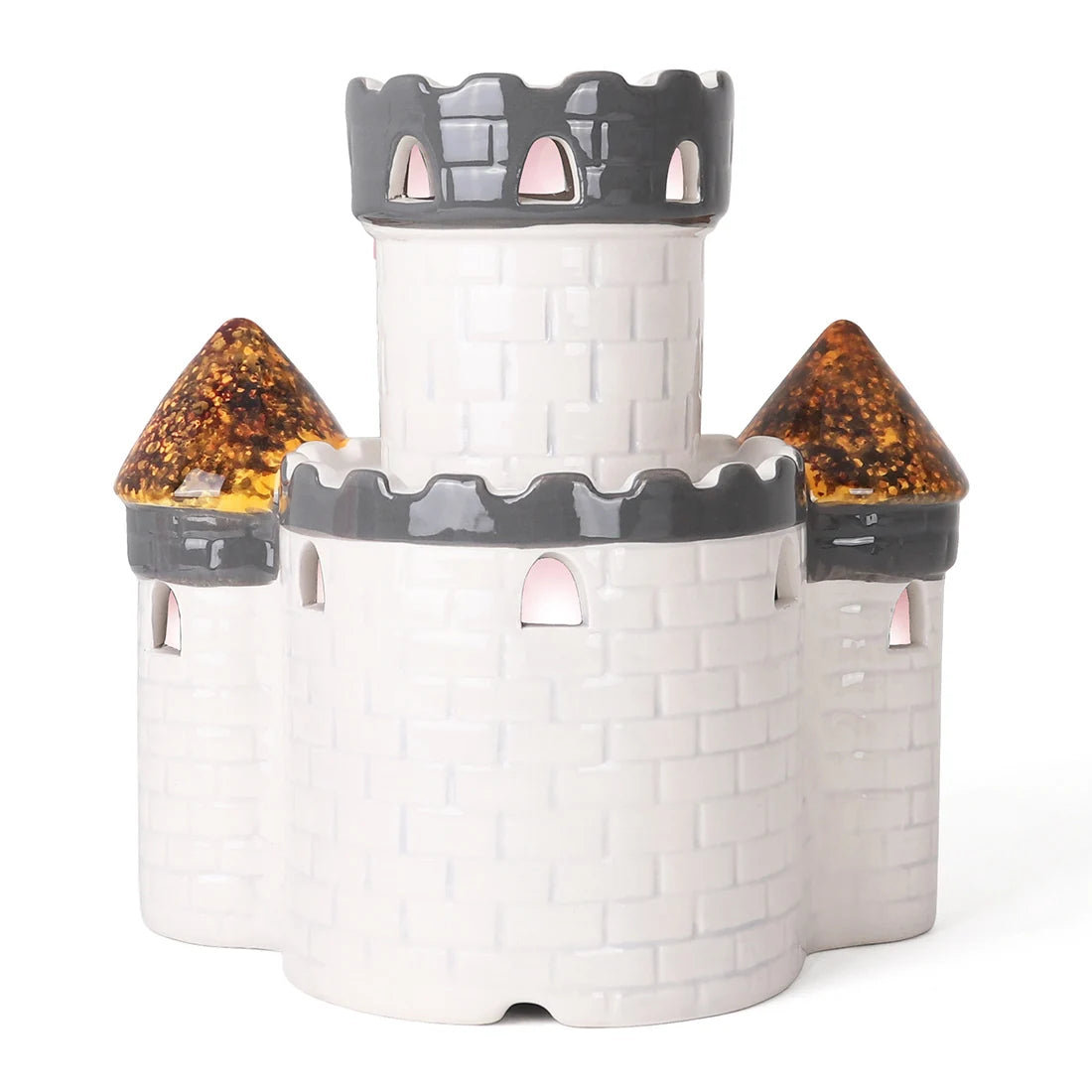 Lighted Ceramic Castle