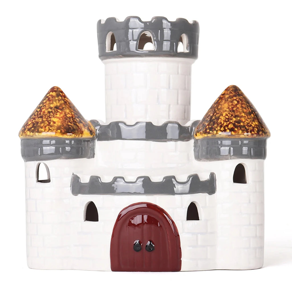 Lighted Ceramic Christmas Castle