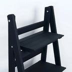 45.5" Navy 4-Tier Ladder Shelf