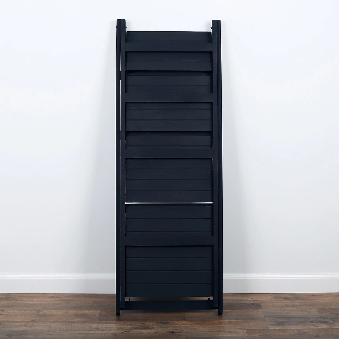 45.5" Navy 4-Tier Ladder Shelf