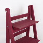 45.5" Raspberry 4-Tier Ladder Shelf