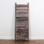 45.5" Umber 4-Tier Ladder Shelf